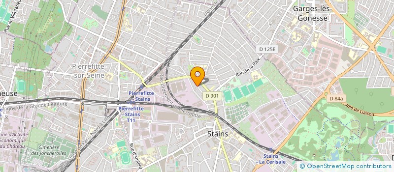 localisation de l'entreprise RAHMA à STAINS