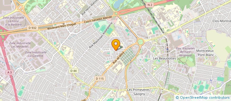 localisation de l'entreprise RAHMA à AULNAY-SOUS-BOIS