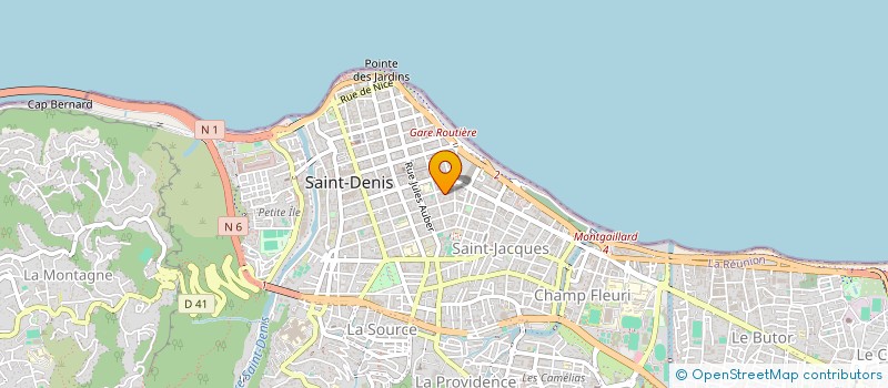 localisation de l'entreprise RAHMA à SAINT-DENIS