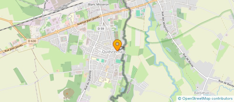 localisation de l'entreprise RAHMA  QUIEVRECHAIN