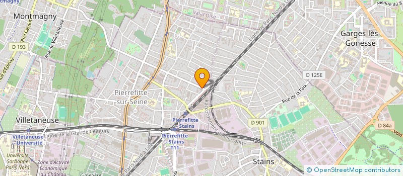 localisation de l'entreprise RAHMANE COMMERCES à PIERREFITTE-SUR-SEINE