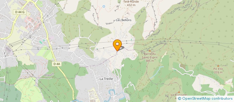 localisation de l'entreprise RAHN IMMO  ALLAUCH