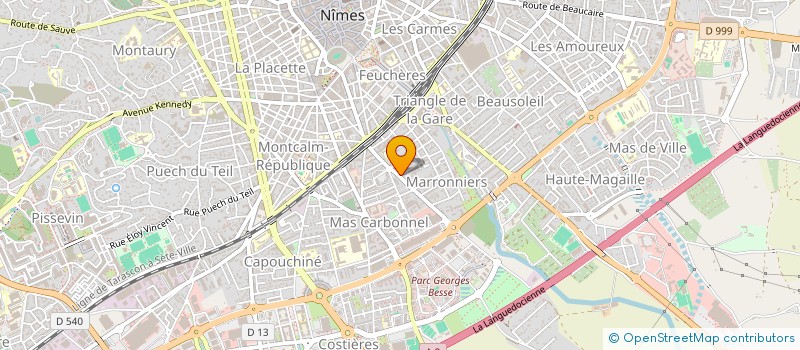 localisation de l'entreprise RAHO SASU  NIMES