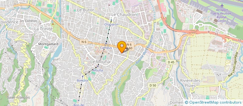 localisation de l'entreprise RAHOUT ET BOYER à SAINT-DENIS