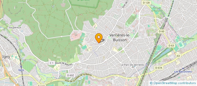 localisation de l'entreprise RAHUATA à VERRIERES-LE-BUISSON