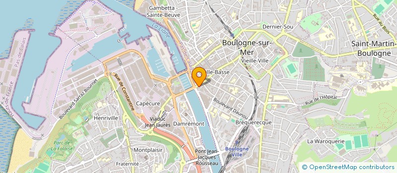 localisation de l'entreprise RAI & ML à BOULOGNE-SUR-MER