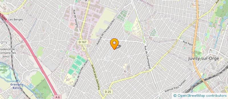 localisation de l'entreprise RAICES PROFUNDAS PARIS à SAVIGNY-SUR-ORGE