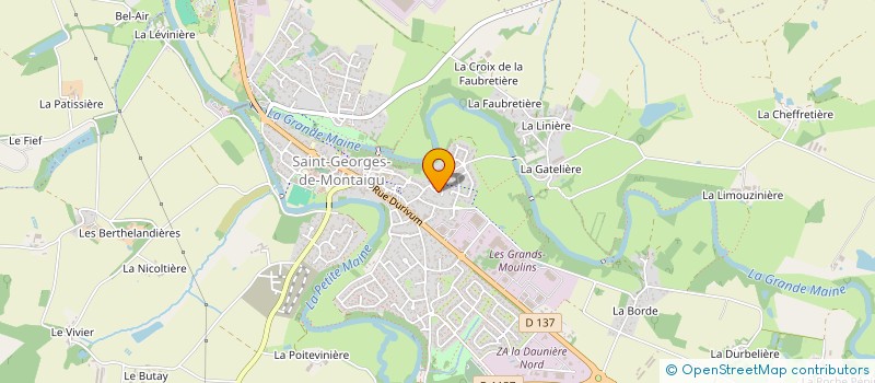 localisation de l'entreprise RAID'AVENIR à MONTAIGU-VENDEE