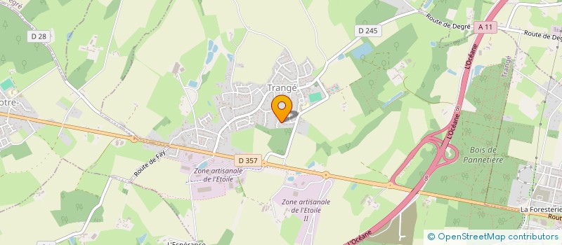 localisation de l'entreprise RAID AVENTURE DESERT - RAD'S  TRANGE