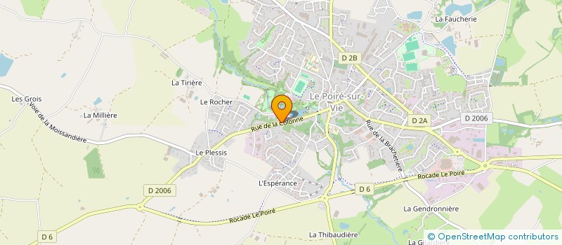 localisation de l'entreprise RAID AVENTURE PAYS DE VIE à LE POIRE-SUR-VIE
