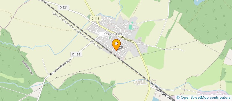 localisation de l'entreprise RAID AVENTURE VILLIERS EN LIEU à VILLIERS-EN-LIEU