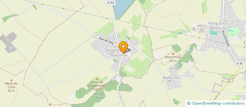 localisation de l'entreprise RAID BOULES  NOYELLES-SOUS-BELLONNE