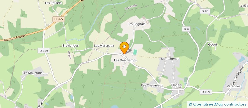 localisation de l'entreprise RAID BTC  DIGES