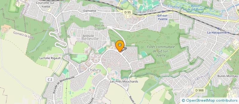 localisation de l'entreprise RAID DE LA CHARITE à GIF-SUR-YVETTE