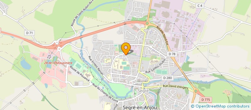 localisation de l'entreprise RAID DINGUES à SEGRE-EN-ANJOU BLEU
