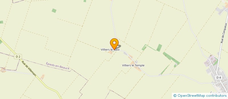 localisation de l'entreprise RAID DU C15 à EPIEDS-EN-BEAUCE