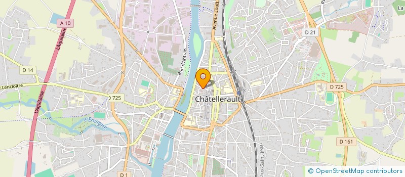 localisation de l'entreprise RAID ENSEMBLE à CHATELLERAULT