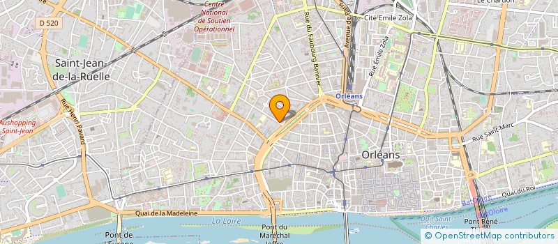 localisation de l'entreprise RAID'ENTRAIDE INTERNATIONAL  ORLEANS