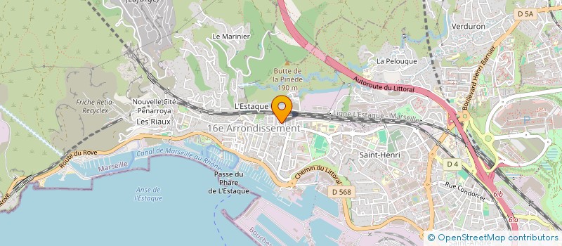 localisation de l'entreprise RAID EXPRESS à MARSEILLE