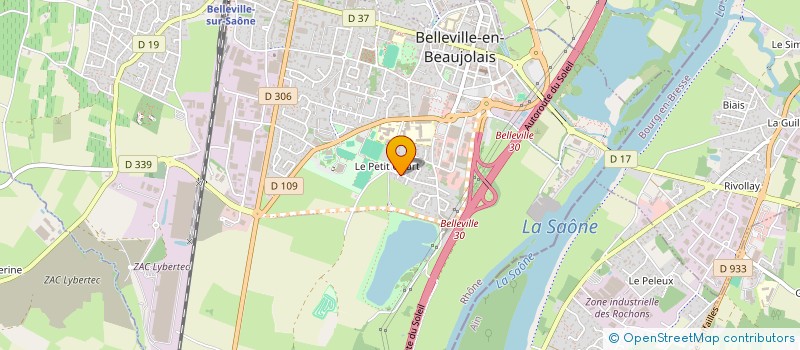 localisation de l'entreprise RAID FROM LYON à BELLEVILLE-EN-BEAUJOLAIS