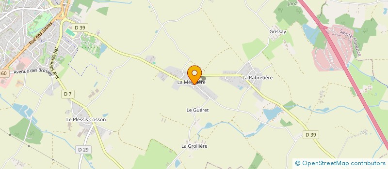 localisation de l'entreprise RAID' GUYS à ESSARTS-EN-BOCAGE