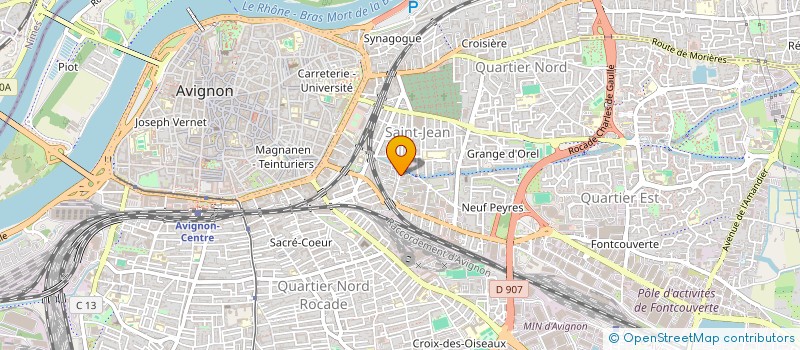 localisation de l'entreprise RAID HELP VENTURE à AVIGNON