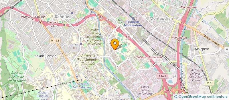localisation de l'entreprise RAID ISAE à TOULOUSE
