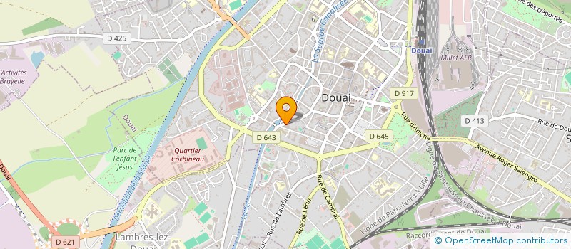 localisation de l'entreprise RAID MINES DOUAI à DOUAI