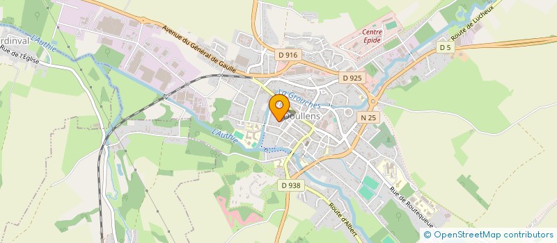 localisation de l'entreprise RAID NATURE HANDICAP à DOULLENS