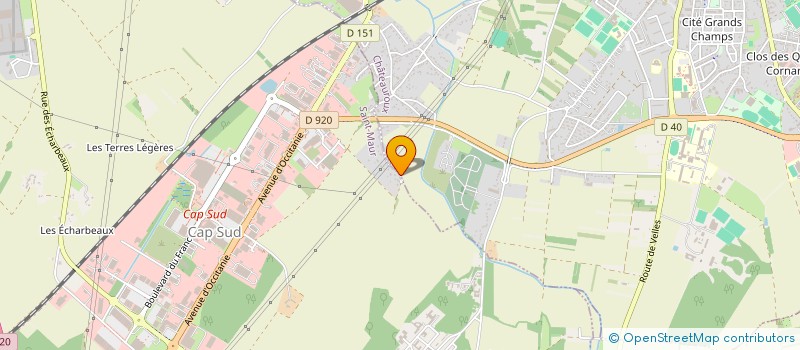 localisation de l'entreprise RAID QUAD AVENTURE à SAINT-MAUR