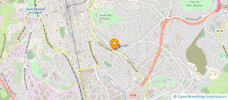 localisation de l'entreprise RAID Y 2 MOOVE  SAINT-ETIENNE