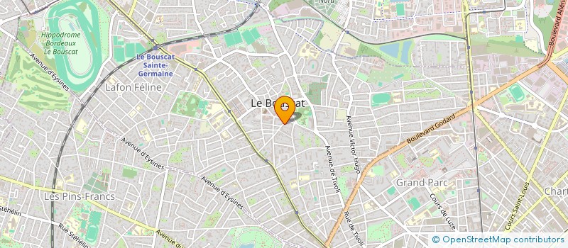 localisation de l'entreprise RAID4LEARN  LE BOUSCAT