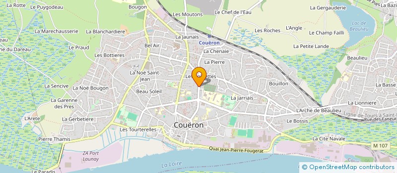 localisation de l'entreprise RAID70 à COUERON