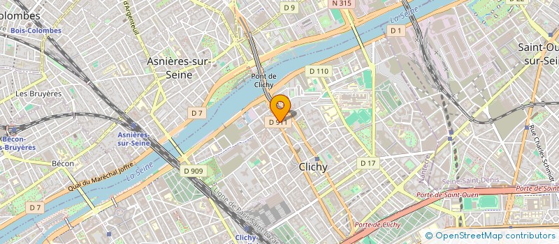 localisation de l'entreprise RAIDCAR à CLICHY