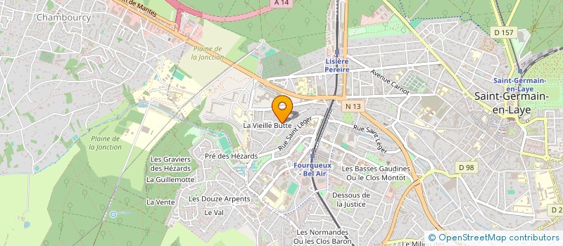 localisation de l'entreprise RAIDHO  SAINT-GERMAIN-EN-LAYE