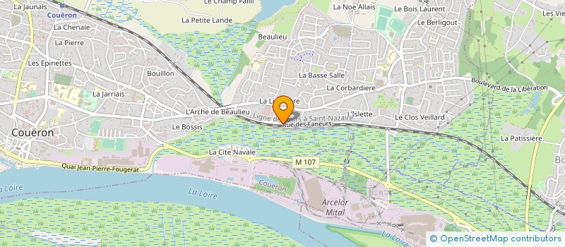 localisation de l'entreprise RAIDS DECOUVERTE à COUERON