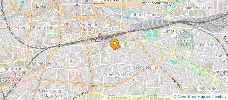 localisation de l'entreprise RAIDS ET RELAIS PLEIN SUD à RENNES
