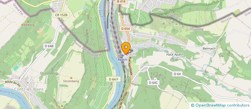localisation de l'entreprise RAIFFEISEN FRANCE à APACH