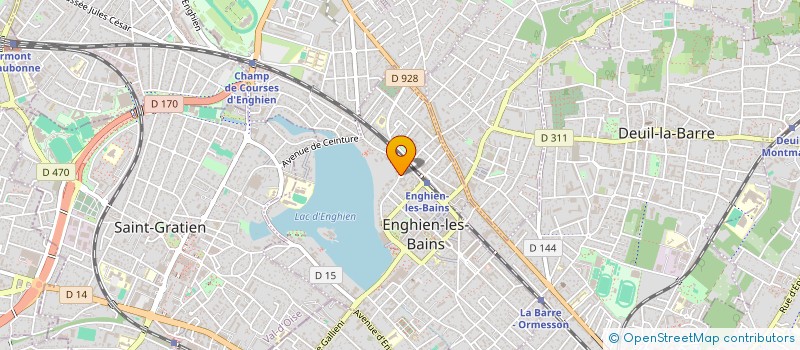 localisation de l'entreprise RAIGALAXIE  LA FRETTE-SUR-SEINE