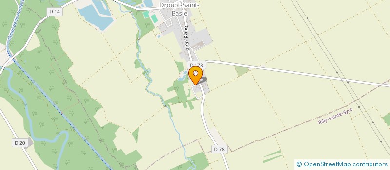 localisation de l'entreprise RAIIANNKA  DROUPT-SAINT-BASLE