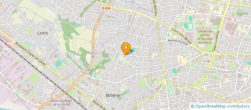 localisation de l'entreprise RAIJIN  BILLERE