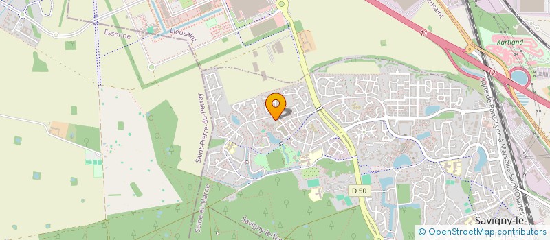 localisation de l'entreprise RAIL CLUB DE SENART  SAVIGNY-LE-TEMPLE