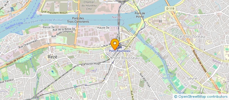 localisation de l'entreprise RAIL CLUB DES CHEMINOTS NANTAIS à REZE
