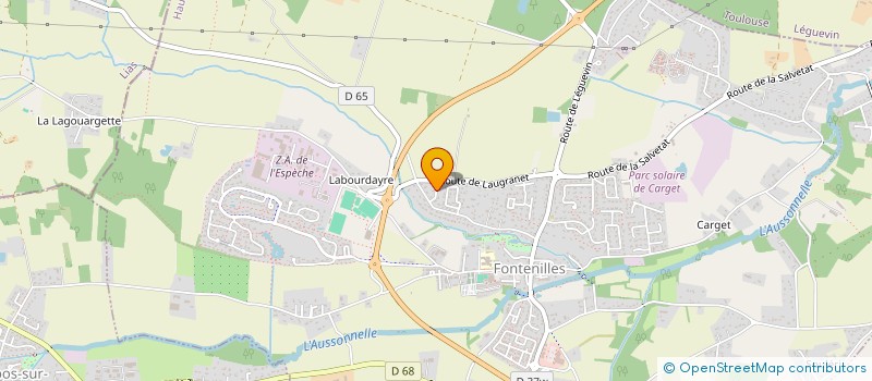 localisation de l'entreprise RAIL MINIATURE FONTENILLOIS  FONTENILLES