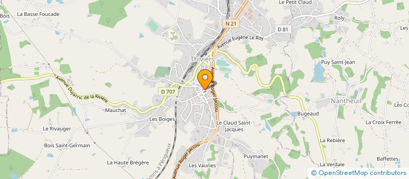 localisation de l'entreprise RAILS DECOUVERTE  CORGNAC-SUR-L'ISLE