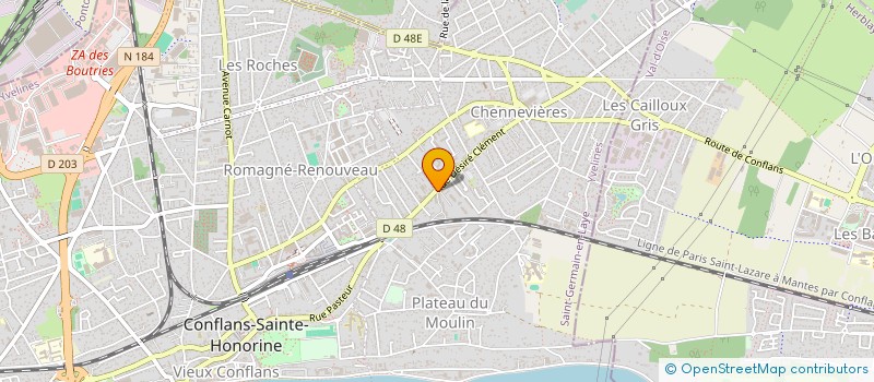 localisation de l'entreprise RAIM NETTOYAGE à CONFLANS-SAINTE-HONORINE