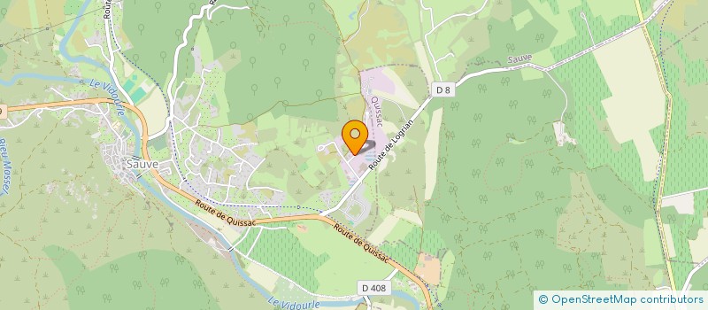 localisation de l'entreprise RAIMA MENESTRA à SAUVE
