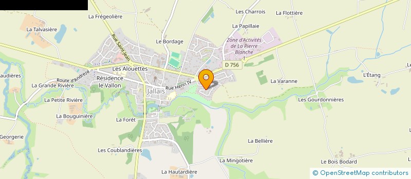 localisation de l'entreprise RAIMBAULT ALBAN à BEAUPREAU-EN-MAUGES