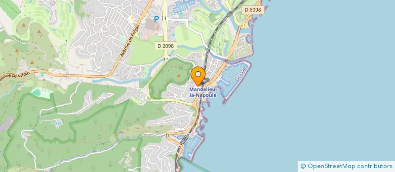 localisation de l'entreprise RAIMBAULT PAYSAGE  MANDELIEU-LA-NAPOULE