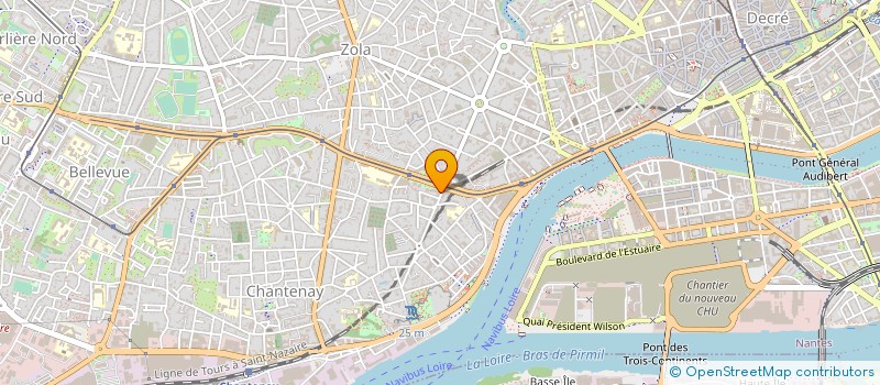 localisation de l'entreprise RAIMBAULT-TUCCINARDI à NANTES